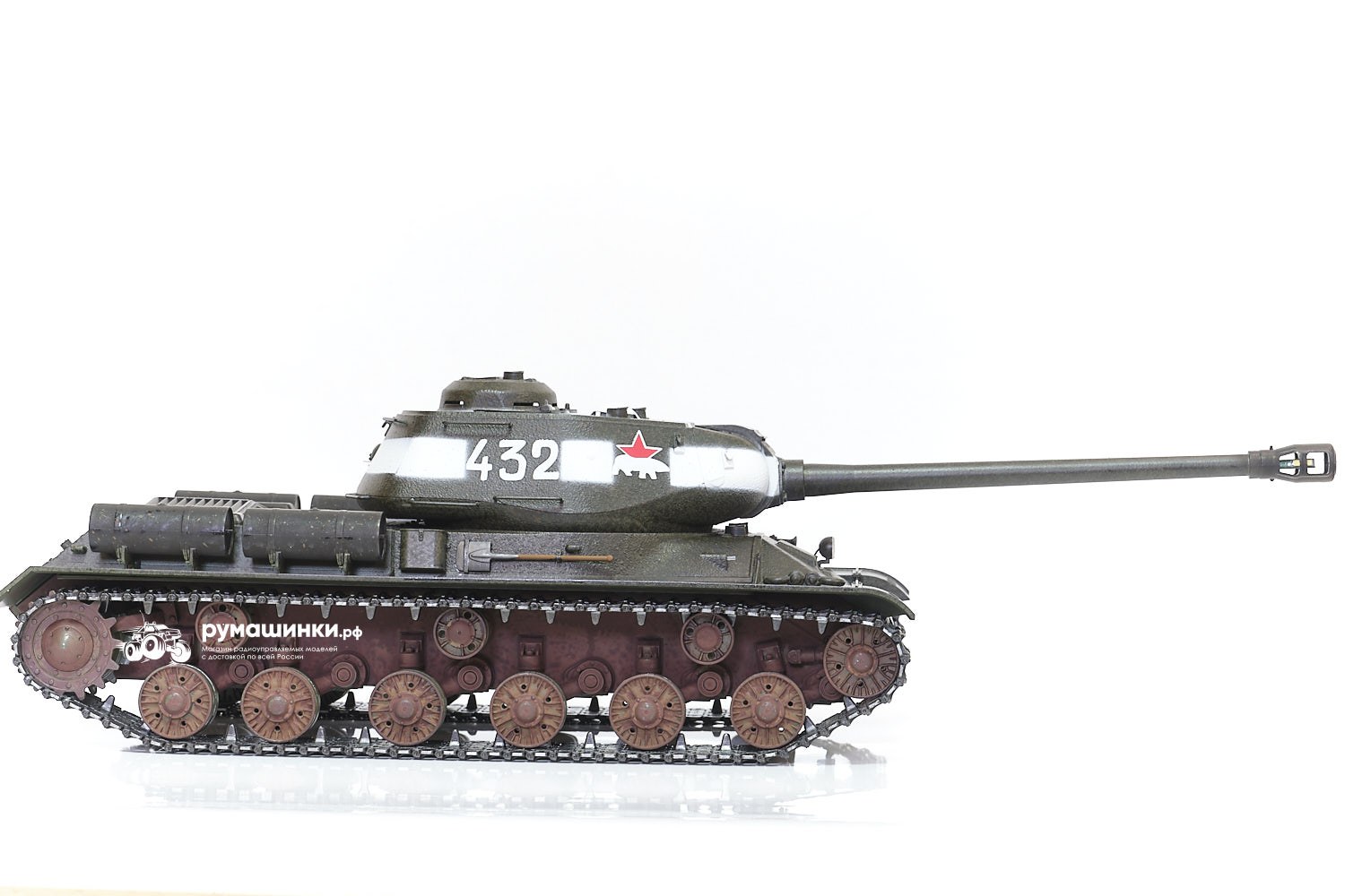 Танк радиоуправляемый Taigen 1/16 ИС-2 модель 1944 (СССР) дым V3 2.4G RTR  TGAS3928-B3.0 Купить с доставкой